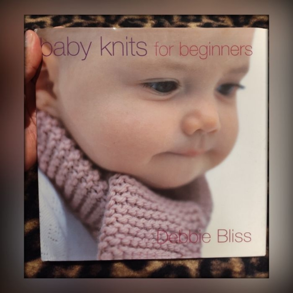 🧶 Baby Knits for Beginners Hardcover Book 🧶